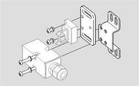 101150363 | Mounting set MS AZ 17 P