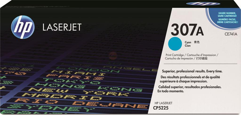Тонер-картридж HP CE741A Color LaserJet CP5220/CP5225, blue
