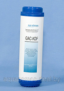 Картридж GAC-KDF 10"  для фильтров очистки воды "АкваОсмос"