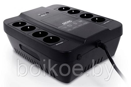 ИБП Powercom SPD-850N (850VA/510W, off-line, (4+4 EURO,) 12V/9Ah*1), фото 2