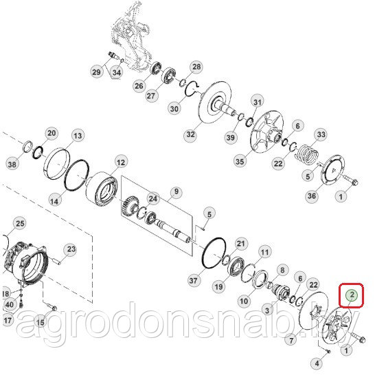 Шкив вариатора R250296 - фото 1 - id-p49214178