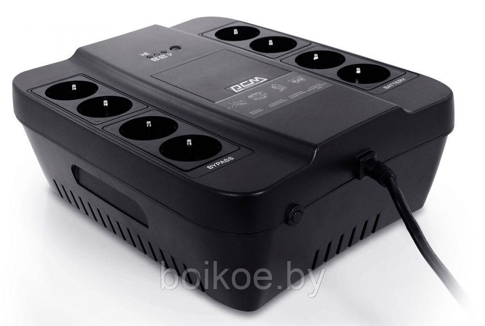 ИБП Powercom SPD-1000N (1000VA/550W off-line (4+4 EURO) 12V/9Ah*1) - фото 2 - id-p93752012