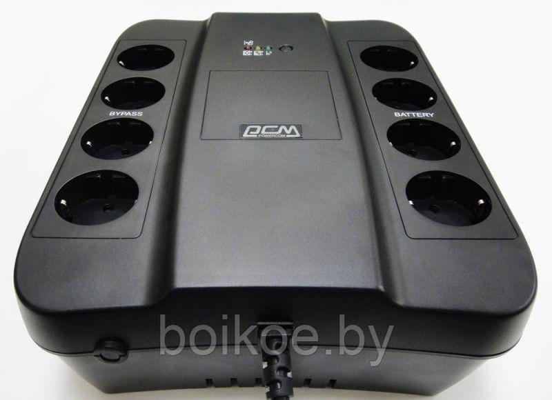 ИБП Powercom SPD-850U (850VA/510W, USB/RJ11/45, (4+4 EURO), 12V/9Ah*1) - фото 1 - id-p93752317