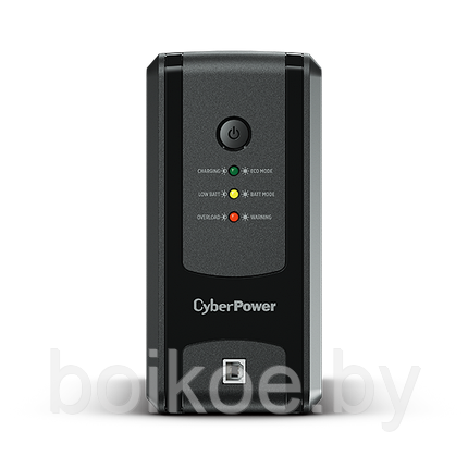 ИБП CyberPower UT650EG (650VA/360W, LED/USB/RJ11/45, (3 EURO), 12V/7Ah*1), фото 2
