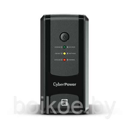 ИБП CyberPower UT850EG (850VA/425W, LED/USB/RJ11/45, (3 EURO), 12V/7Ah*1), фото 2