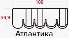 АТЛАНТИКА ШИНГЛАС трехслойная гибкая битумная черепица Технониколь - фото 4 - id-p93753893