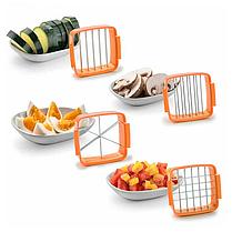 Овощерезка с контейнером Nicer Dicer Quick, фото 2