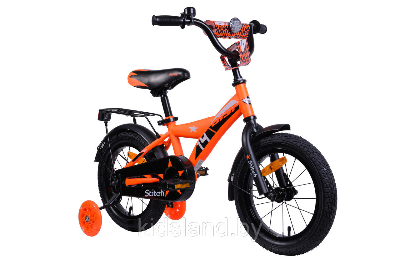 Детский велосипед Aist Stitch 2019 14" (оранжевый) - фото 2 - id-p93755047