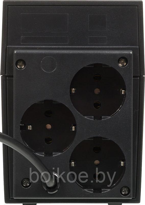 ИБП Powercom RPT-1000A EURO (1000VA/600W, 3 EURO, 12V/9Ah*1) - фото 2 - id-p93755171