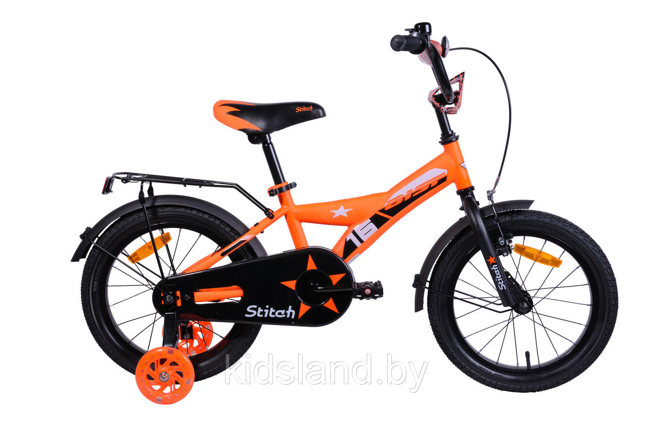 Детский велосипед Aist Stitch 2019 16" (оранжевый)