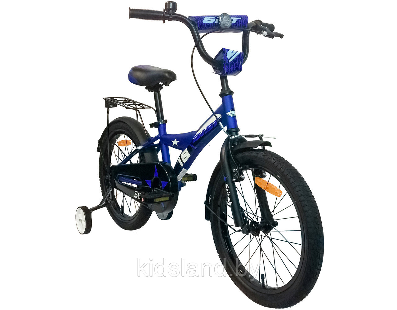 Детский велосипед Aist Stitch 2019 18" (синий) - фото 2 - id-p93755267
