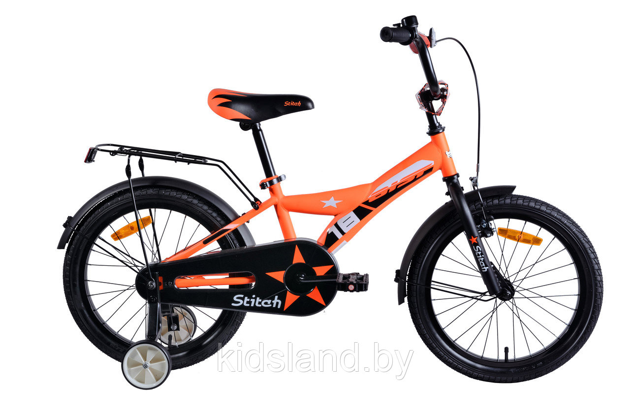 Детский велосипед Aist Stitch 2019 18" (оранжевый)