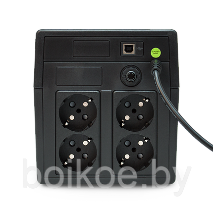 ИБП Powerman Back Pro 1000 (1000VA/600W, USB/RJ11/45, 4 EURO, 12V/7.0Ah*2), фото 2