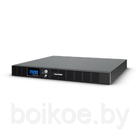 ИБП CyberPower OR1000ELCDRM1U (1000VA/600W, 1U/USB/RS-232/SNMPslot/RJ11/45, (4+2 IEC С13), 6V/7.0Ah*4)