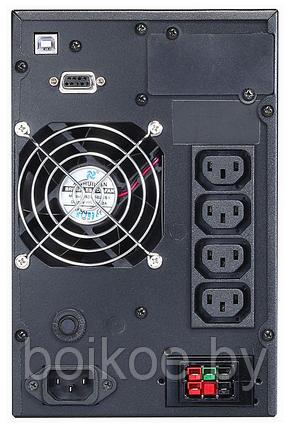 ИБП Powercom MAC-1000 (1000VA/1000W, LCD/USB/RS-232/Dry/SNMPslot/RJ45*2, (4 IEC C13), 12V/9Ah*2), фото 2