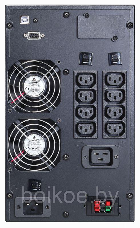 ИБП Powercom MAC-2000 (2000VA/2000W, LCD/USB/RS-232/Dry/SNMTslot/RJ45*2, (8 IEC C13 + 1 IEC C19), 12V/7.0Ah*6) - фото 2 - id-p93758797