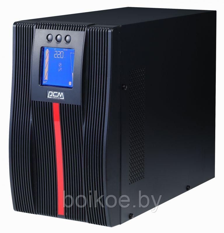 ИБП Powercom MAC-2000 (2000VA/2000W, LCD/USB/RS-232/Dry/SNMTslot/RJ45*2, (8 IEC C13 + 1 IEC C19), 12V/7.0Ah*6) - фото 1 - id-p93758797