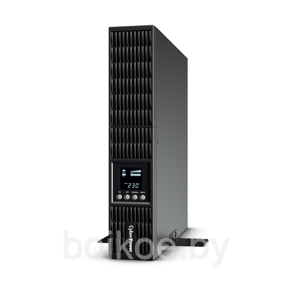 ИБП CyberPower OLS1000ERT2U (1000VA/900W 2U/LCD/USB, RS-232/EPO/Dry/SNMPslot/RJ11/45, (6 IEC C13) 12V/7.0Ah*3) - фото 2 - id-p93763659