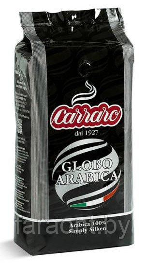 Кофе в зернах CARRARO GLOBO ARABICA (100% арабика) - фото 1 - id-p93769962
