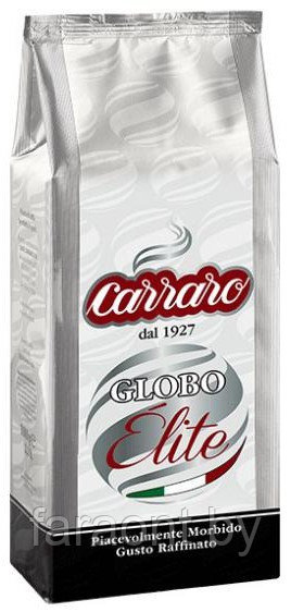 Кофе в зернах CARRARO GLOBO ELITE (50% арабика + 50% робуста) - фото 1 - id-p93781643