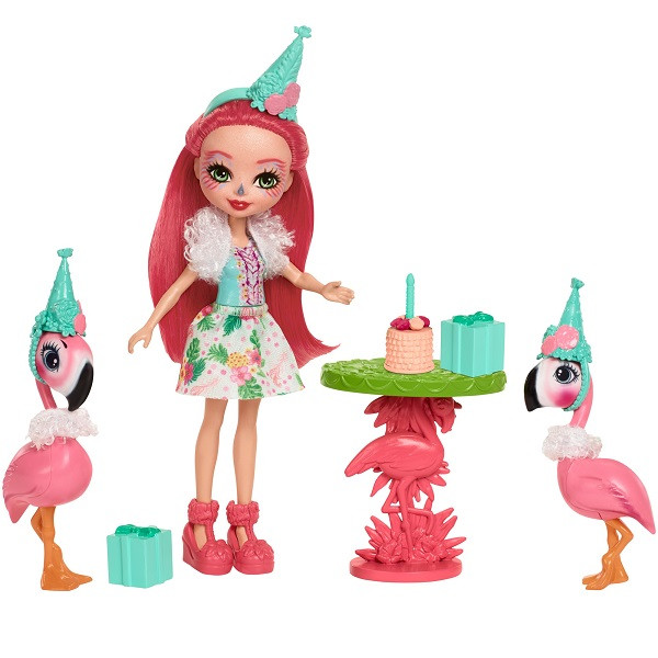 Mattel Enchantimals FCG79 Игровой набор "Праздник Фламинго"