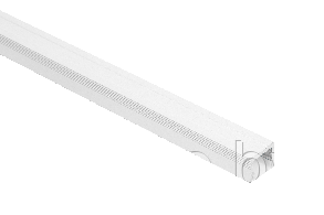 Профиль накладной светодиодный LC-1613 серебро, белый (2.5 м., экран, заглушки), фото 2