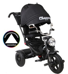 Детский трёхколёсный велосипед CHOPPER TRIKE CH1 черный