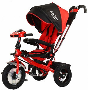Детский трёхколёсный велосипед Baby Trike Premium бронзовый - фото 5 - id-p93837544
