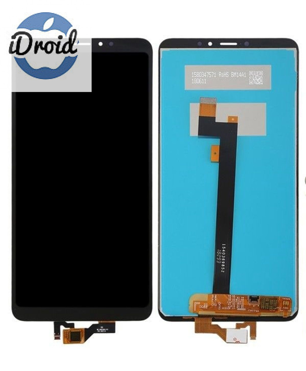 Дисплей (экран) Xiaomi Mi Max 3 с тачскрином, черный