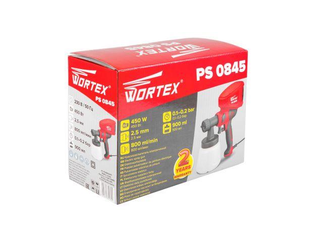 Краскораспылитель электрический WORTEX PS 0845 в коробке - фото 6 - id-p93838071