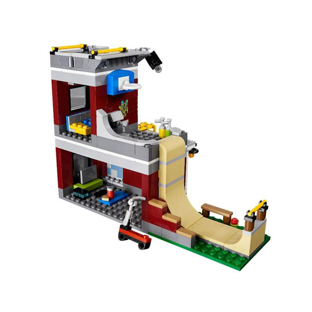 Конструктор Bela Create 11049 3в1 Скейт-площадка (аналог Lego Creator 31081) 434 детали - фото 4 - id-p93838756