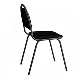 Посетительское кресло "Ретро" (ткань+черные ножки), фото 3