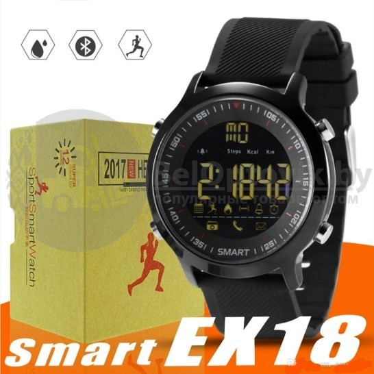 Умные часы Sports Smart Watch EX18 Зеленые - фото 6 - id-p93844897