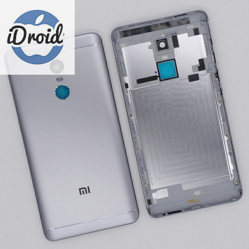 Задняя крышка для Xiaomi Redmi Note 4, цвет: серый - фото 1 - id-p82682764