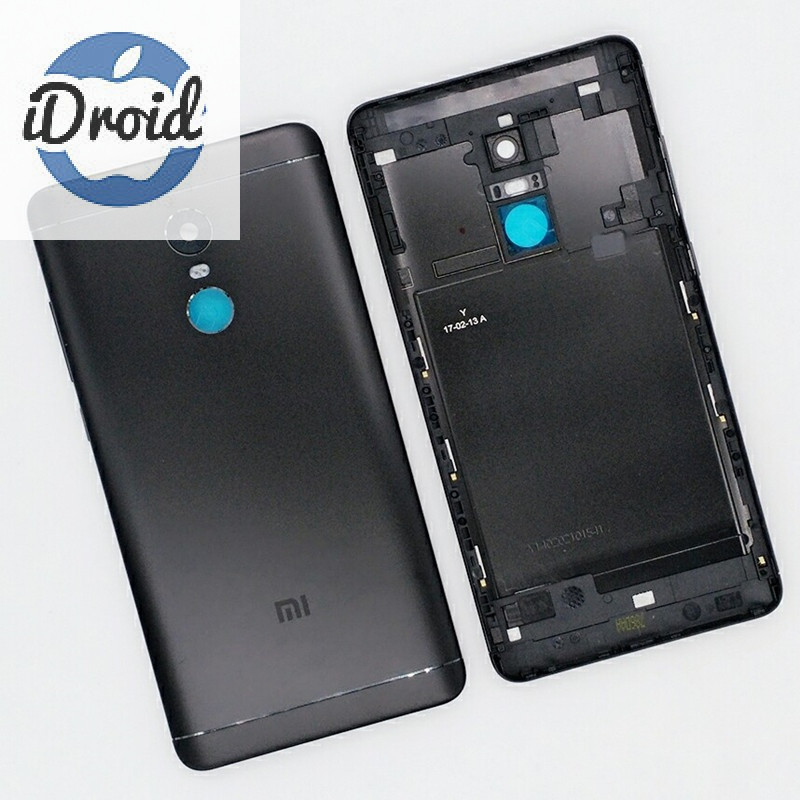 Задняя крышка для Xiaomi Redmi Note 4, цвет: черный - фото 1 - id-p93852438