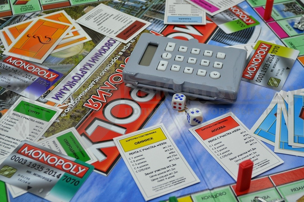 Настольная игра Монополия с банковскими картами - фото 2 - id-p93846610