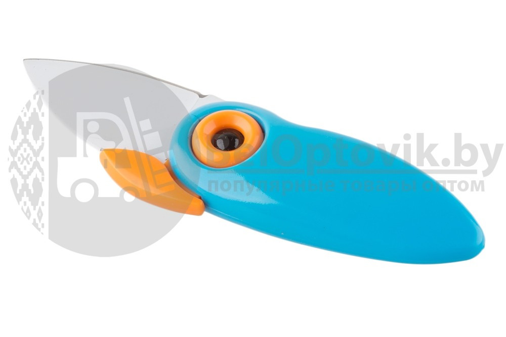 Складной нож Попугай Oujiada с керамическим покрытием, цвета MIX - фото 6 - id-p93848814