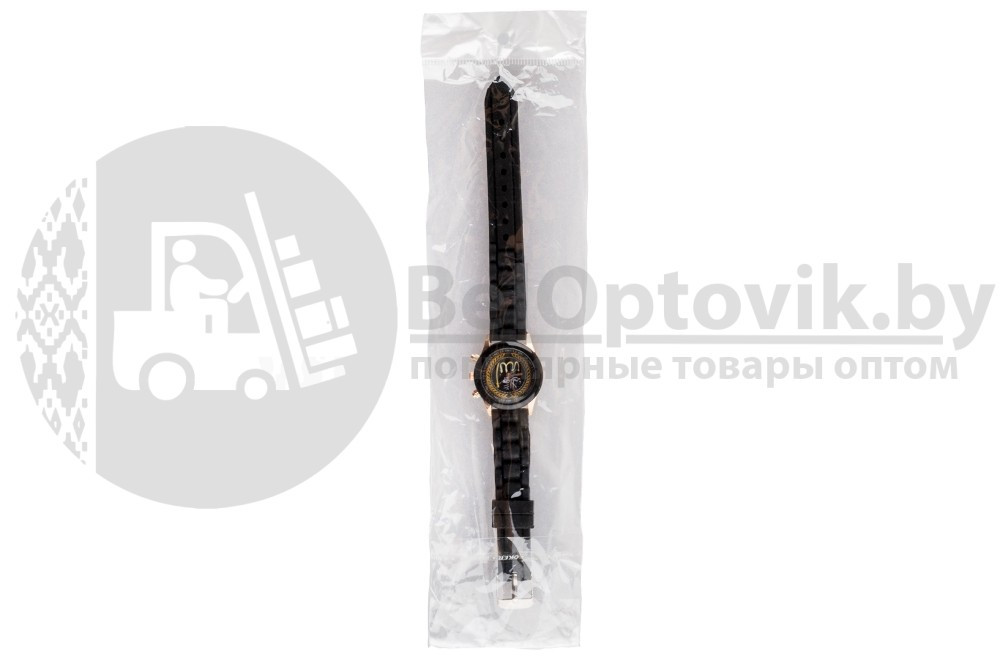Кварцевые часы Всевышний на чёрном силиконовом браслете (мал.) - фото 2 - id-p93849018