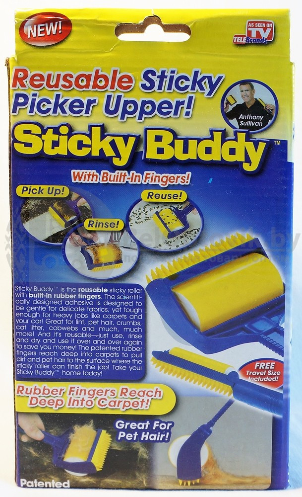 Валик для чистки одежды Стики Бадди (Sticky Buddy) - фото 3 - id-p93850101