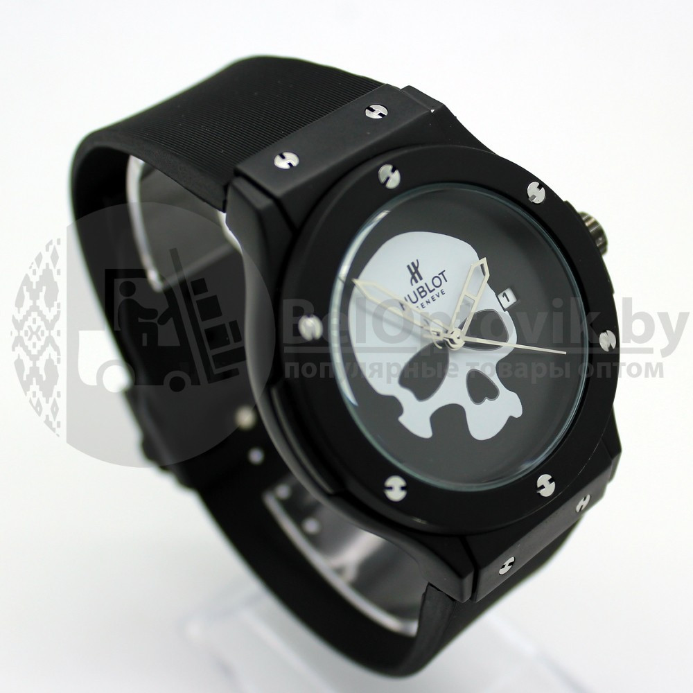 Часы Hublot Skull Bang кварцевые - фото 2 - id-p93850137