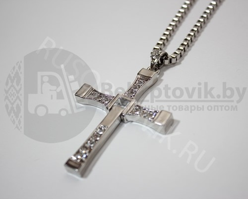 Крест Доминика Торетто на цепочке - фото 2 - id-p93850185
