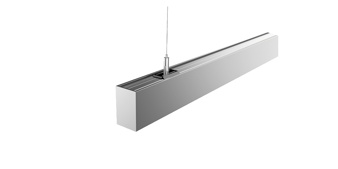 Профиль накладной/подвесной светодиодный L5570 (2,5 м., комплект) - фото 2 - id-p93861021