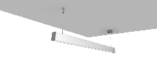 Профиль накладной/подвесной светодиодный L5570 (2,5 м., комплект), фото 3