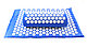 Коврик массажный акупунктурный с подушкой SiPL + сумка для хранения синий, фото 3