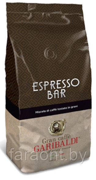 Кофе в зернах GARIBALDI ESPRESSO BAR (10% арабика + 90% робуста) - фото 1 - id-p93983097