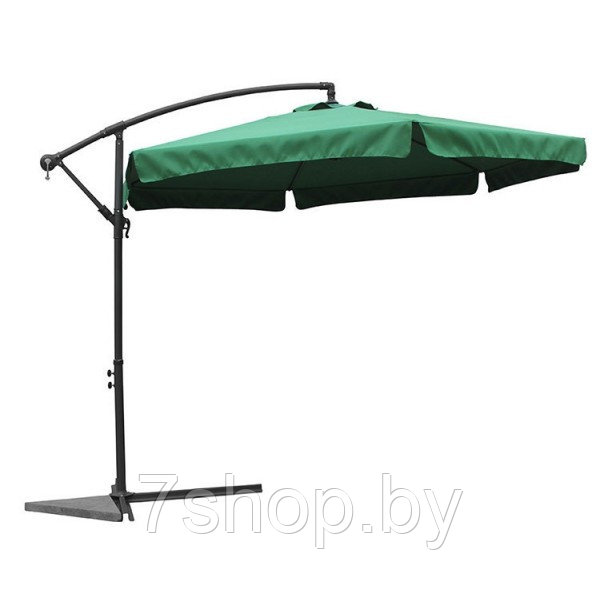 Зонт садовый Furnide 3m + защитный чехол, зеленый - фото 1 - id-p93687987
