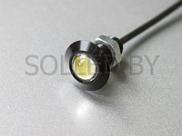 Светодиодный светильник SPOT D21-2W-Black 12V D23 мм, чёрный