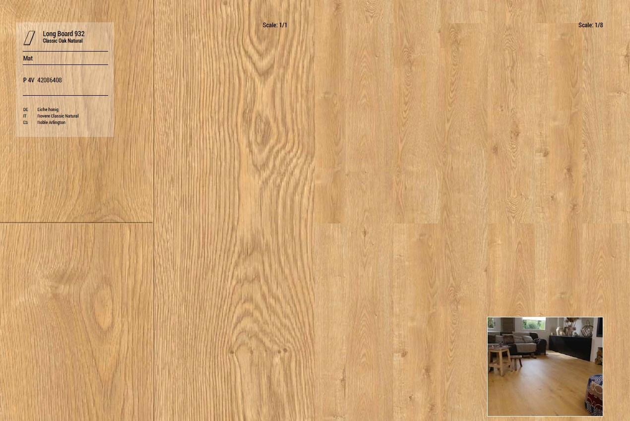 Ламинат Tarkett Long Boards Classic Oak Natural - 3,416 м2 (ликвидация)