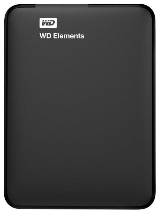 Внешний жесткий диск WD Elements Portable 1TB (WDBUZG0010BBK) - фото 1 - id-p94028834