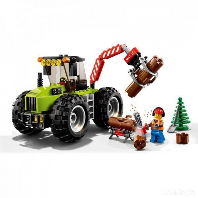 Конструктор Сити Лесной трактор Bela 10870 аналог Лего 60181 - фото 2 - id-p94035769